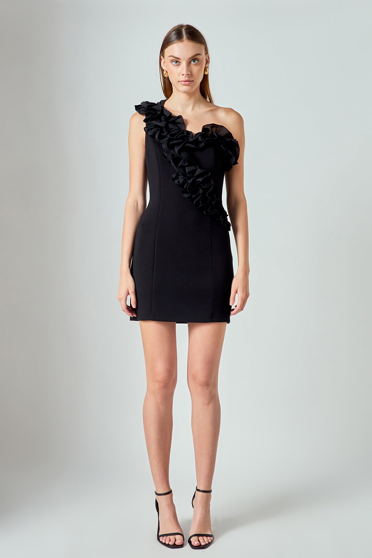 endless rose one shoulder ruffled mini dress Amazon.com: One-Shoulder Ruffled Mini Dress : Clothing, Shoes & Jewelry