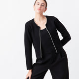 Pearl Trim Knit Cardigan