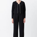Pearl Trim Knit Cardigan