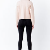 Pearl Trim Knit Cardigan