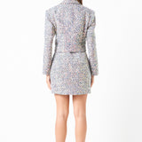 Sequins Tweed Blazer