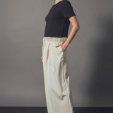 Premium Pearl Trim Knit Top