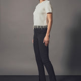 Premium Pearl Trim Knit Top