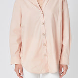 Oversize Button Collared Shirt