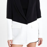 Contrast Color Blazer