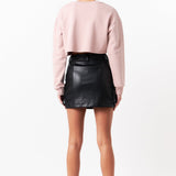 Cropped Long Sleeve Sweatshirt