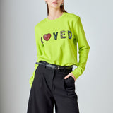 Beaded Loved Sweatshirt