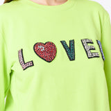 Beaded Loved Sweatshirt