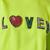 Beaded Loved Sweatshirt