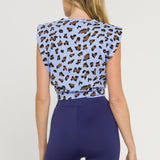 Leopard Print Knit Shirt