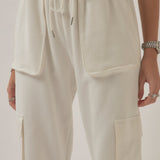 GREY LAB-Pockets Detail Loungewear Pants-PANTS available at Objectrare