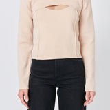 Cropped 2 Piece set Sweater