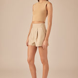 Waist Band Detail Shorts