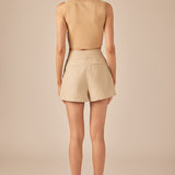 Waist Band Detail Shorts