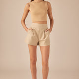 Waist Band Detail Shorts