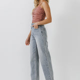 Shirring Detail Tank Top