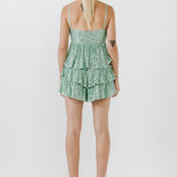Sequins Ruffled Skorts