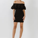 Off The Shoulder Mini Dress