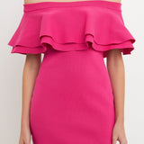 Off The Shoulder Mini Dress