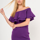 Off The Shoulder Mini Dress