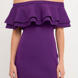 Off The Shoulder Mini Dress