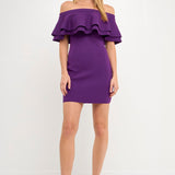 Off The Shoulder Mini Dress
