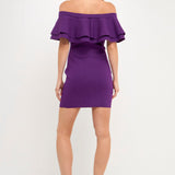 Off The Shoulder Mini Dress