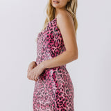 Leopard Sequin Mini Dress