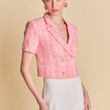 Cropped Tweed Jacket