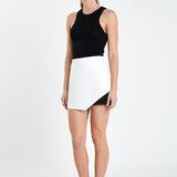 Contrast Single Wrap Skort