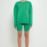 GREY LAB-Biker Shorts-SHORTS available at Objectrare