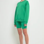 GREY LAB-Biker Shorts-SHORTS available at Objectrare