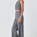 Cropped Vest