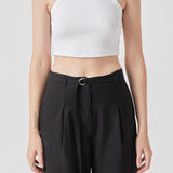 Cropped Racerback Tank
