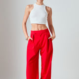 Cropped Racerback Tank
