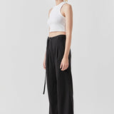 Cropped Racerback Tank