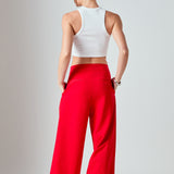 Cropped Racerback Tank