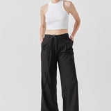 Cropped Racerback Tank
