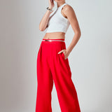 Cropped Racerback Tank