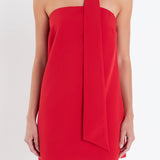 Choker Tie Mini Dress