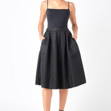 Voluminous Midi Skirt