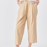 Wide Fit Cropped Pants