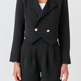 Vest Style Loose Blazer
