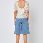 GREY LAB-Sequin Open Back Top-TOPS available at Objectrare