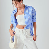 Striped Oversized Shirt