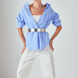 Striped Oversized Shirt