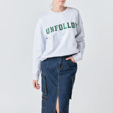 Letter Patch Sweatshirt