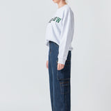 Letter Patch Sweatshirt