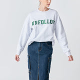 Letter Patch Sweatshirt