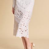 Lace Midi Skirt